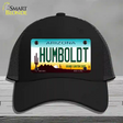 Humboldt Arizona Novelty License Plate Hat Mesh / Black