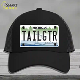 Tailgtr Michigan Novelty License Plate Hat Mesh / Black