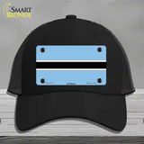 Botswana Flag Novelty License Plate Hat Mesh / Black