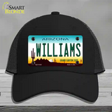 Williams Arizona Novelty License Plate Hat Mesh / Black