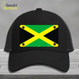Jamaica Flag Novelty License Plate Hat Mesh / Black