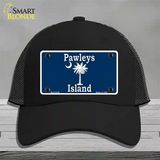 Pawleys Island Blue Novelty License Plate Hat Mesh / Black
