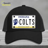 Colts Indiana Bicentennial Novelty License Plate Hat Mesh / Black