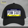 Penn State Pennsylvania State Novelty License Plate Hat Mesh / Black