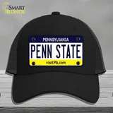 Penn State Pennsylvania State Novelty License Plate Hat Mesh / Black