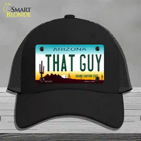 That Guy Arizona Novelty License Plate Hat Mesh / Black
