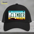 Arizona Climber Novelty License Plate Hat Mesh / Black