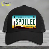 Arizona Spoiled Novelty License Plate Hat Mesh / Black