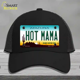 Arizona Hot Mama Novelty License Plate Hat Mesh / Black