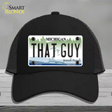 That Guy Michigan Novelty License Plate Hat Mesh / Black