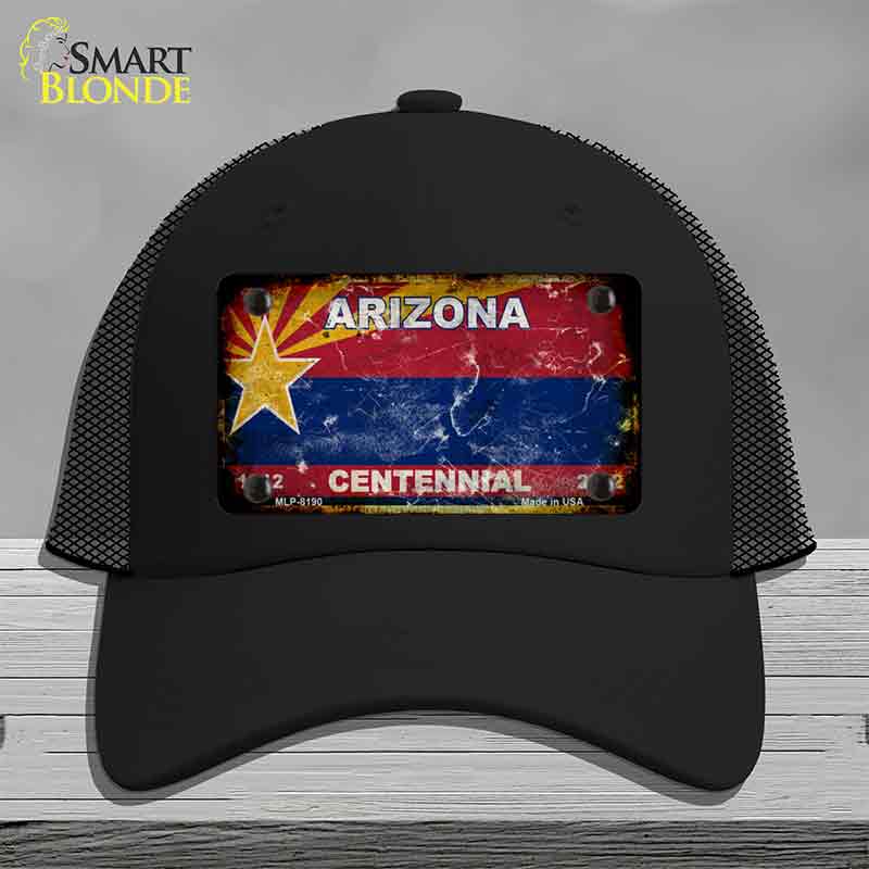 Arizona Centennial State Rusty Novelty License Plate Hat HAT-MLP-8190