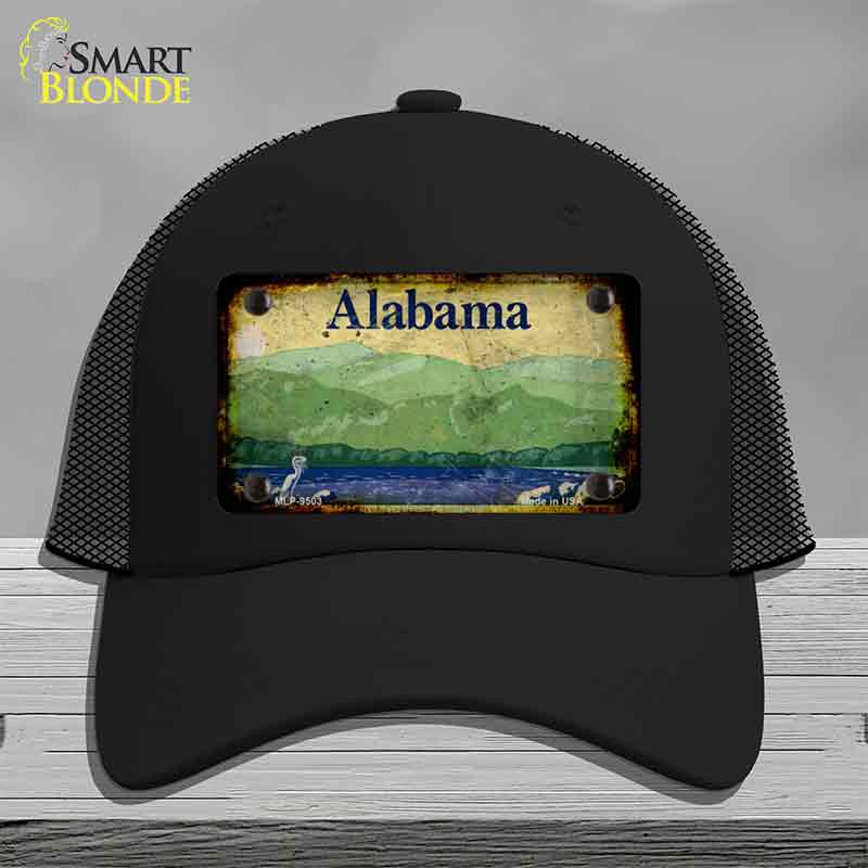 Alabama Rusty Novelty License Plate Hat HAT-MLP-9503