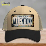 Allentown Excelsior New York Rusty Novelty License Plate Hat Tag Mesh Khaki|Black