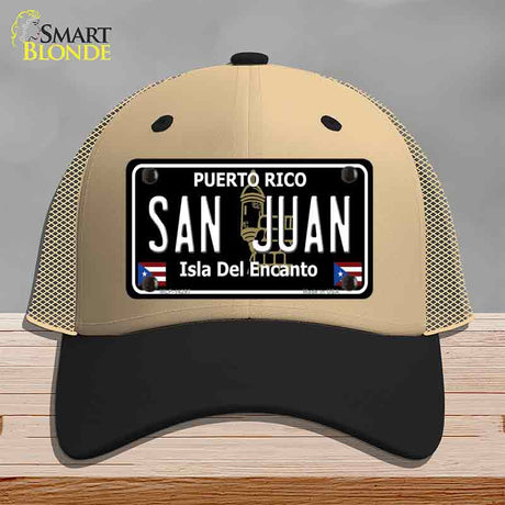 San Juan Puerto Rico Black Novelty License Plate Hat HAT-MLP-14297