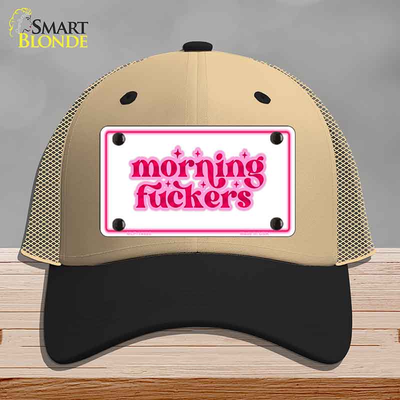 Morning F-ckers Novelty License Plate Hat HAT-MLP-14490