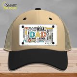 Dad Qualities Novelty License Plate Hat HAT-MLP-14497