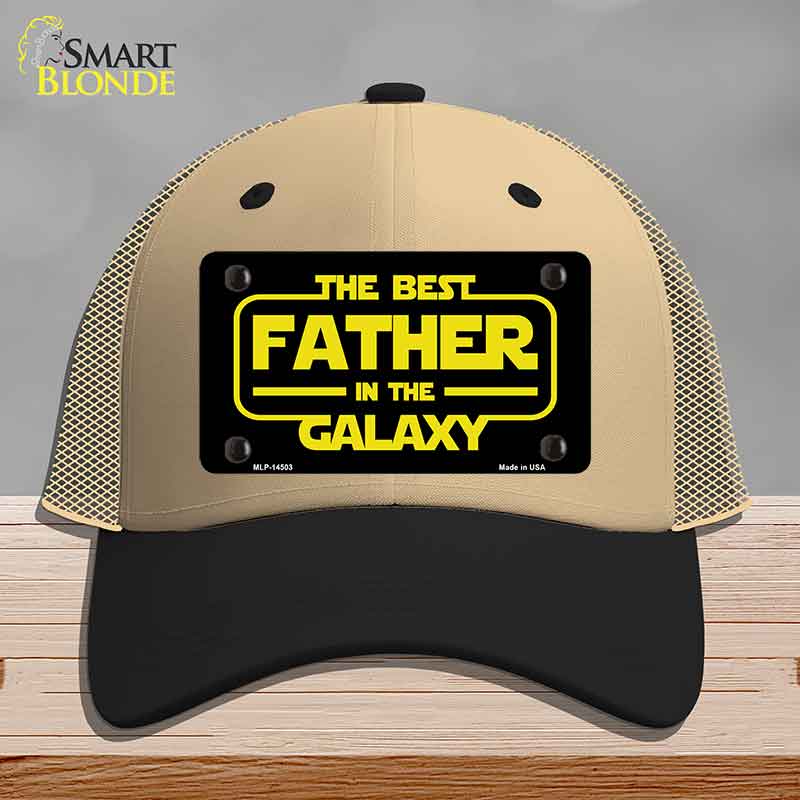 Best Father in the Galaxy Novelty License Plate Hat HAT-MLP-14503