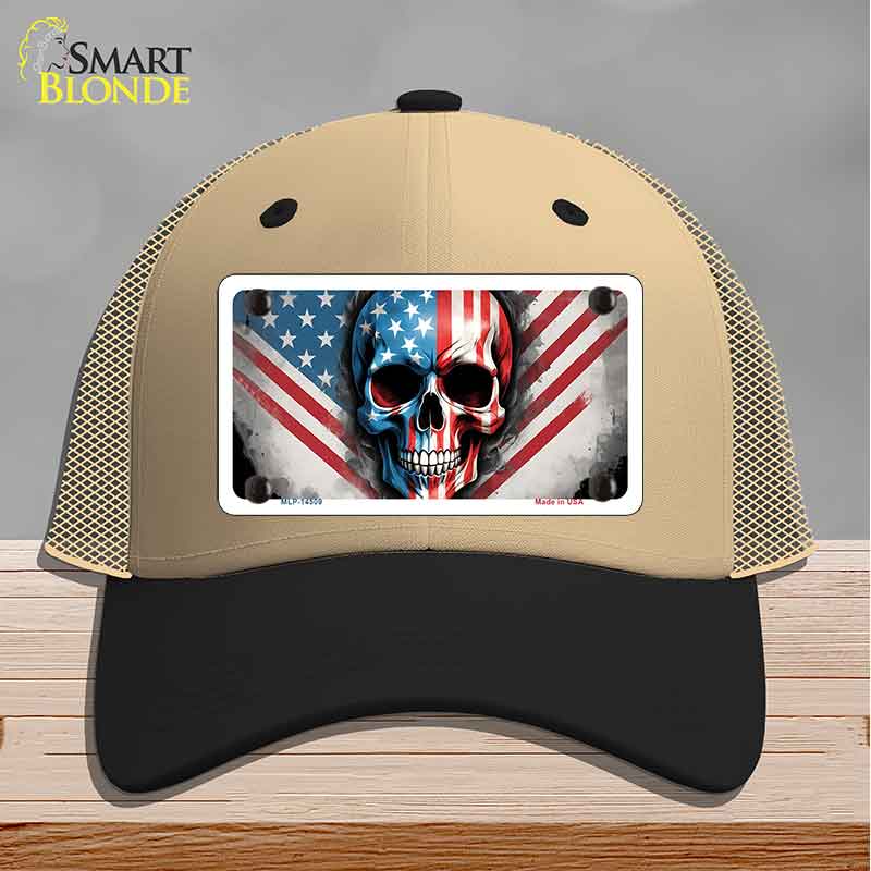 American Skull Novelty License Plate Hat HAT-MLP-14509