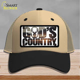 Gods Country Novelty License Plate Hat HAT-MLP-14517