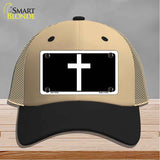Cross Silhouette Novelty License Plate Hat HAT-MLP-14522