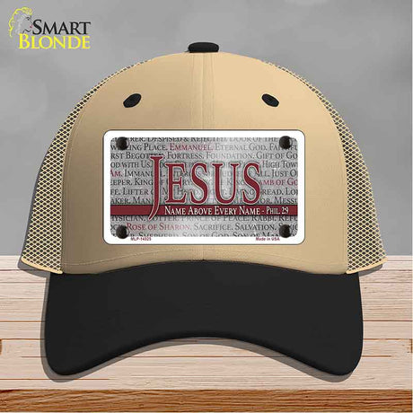 Jesus Name Above Every Name Novelty License Plate Hat HAT-MLP-14525