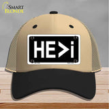 HE>i Novelty License Plate Hat HAT-MLP-14526