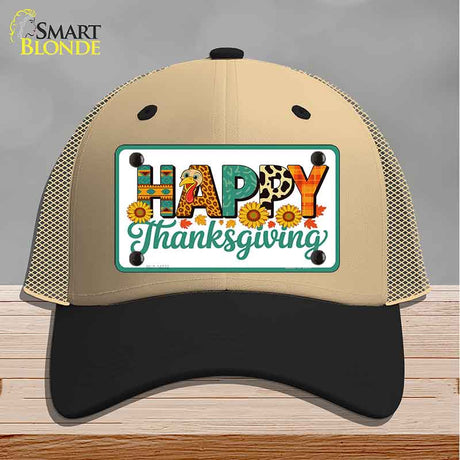 Happy Thanksgiving Novelty License Plate Hat HAT-MLP-14532