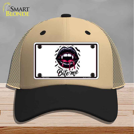 Bite Me Novelty License Plate Hat HAT-MLP-14533