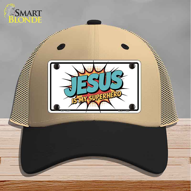 Jesus is My Superhero Novelty License Plate Hat HAT-MLP-14537