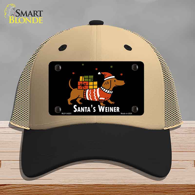 Santas Weiner Novelty License Plate Hat HAT-MLP-14551
