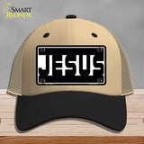Jesus Hidden Novelty License Plate Hat HAT-MLP-14558