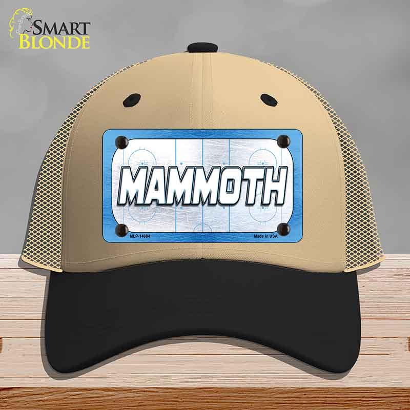 MAMMOTH Graphic Novelty License Plate Hat HAT-MLP-14684 Mesh Khaki|Black