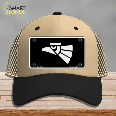 Made In Mexico Eagle Novelty License Plate Hat Mesh / Khaki|Black