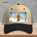 Alaska Bear Novelty License Plate Hat HAT-MLP-9511