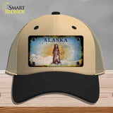 Alaska Bear Rusty Novelty License Plate Hat HAT-MLP-9512