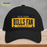 Bills Fan New York Novelty License Plate Hat Cotton / Black