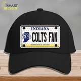 Colts Fan Bicentennial Indiana Novelty License Plate Hat Cotton / Black
