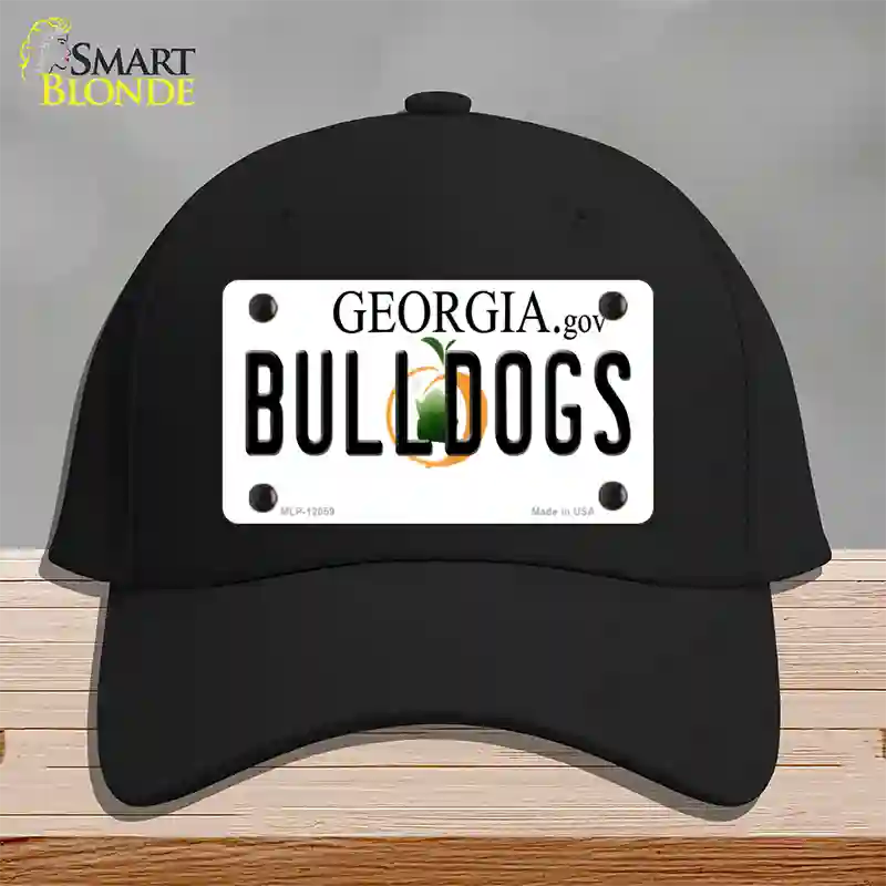 Georgia Bulldogs Novelty License Plate Hat Cotton / Black