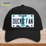 Ducks Fan Novelty License Plate Hat Cotton / Black