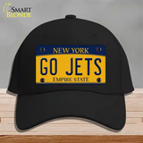 New York Go Jets Novelty License Plate Hat Tag Cotton Black