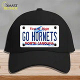Hornets Fan Novelty License Plate Hat Tag Cotton Black