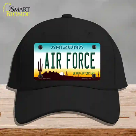 Air Force Arizona Novelty License Plate Hat Tag Cotton / Black