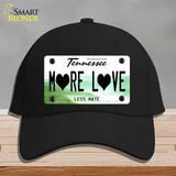More Love Novelty License Plate Hat Tag Cotton Black