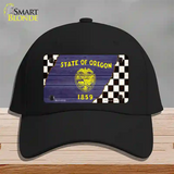 Oregon Racing Flag Novelty License Plate Hat Tag Cotton Black