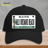 Old Orchard Beach Maine Novelty License Plate Hat Tag Cotton Black