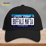 Buffalo Mafia New York Novelty License Plate Hat Tag Cotton Black