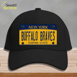 Buffalo Braves New York Novelty License Plate Hat Tag Cotton Black