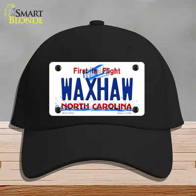 Waxhaw North Carolina Novelty License Plate Hat Tag Cotton Black