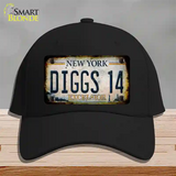 Diggs 14 Excelsior New York Rusty Novelty License Plate Hat Tag Cotton Black