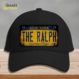 The Ralph New York Rusty Novelty License Plate Hat Tag Cotton Black